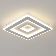 Goeco - 42W 4725LM 30cm led Ceiling Light Fixture, Acrylic Ceiling Lamp for Bedroom, Living Room, Hallway - Natural Light 4500K