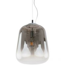 Italux - Lanila - Modern Hanging Pendant Smoky 1 Light , E27