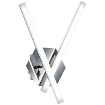 Lucio - Modern led Wall Lamp Chrome, Warm White 3000K 1000lm - Italux