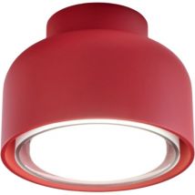 Moderne bottone Deckenleuchte in Magenta 1xGX53 Aluminium