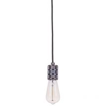 Millenia - Moderne Hängelampenhalter Schwarz 1 Light, E27 - Italux