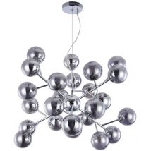 Dallas Deckenpendelleuchte Chrom, 24 Licht, G9