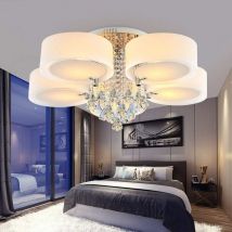 Senderpick - Moderne LED-Deckenleuchte E27 - Kristall - Für Wohnzimmer, Schlafzimmer