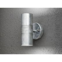 Konstsmide - Moderne Led Up-down Außenwandleuchte Höhe 17cm Aus Stahl, Silber