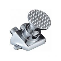 Moderne Pied Lien Robinet, pédale Food Factory Lavabo Taps Hôpital Valve Pédale Robinet d'eau Froide Pédale Simple Robinet de cuivre du Corps