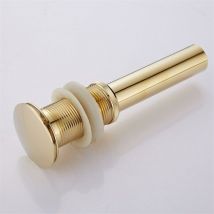 Moderne Pop-up Rétro Bouchon Bonde de Lavabo Vidange Clic-clac sans Trop-Plein en Laiton Bronzé Universel Valve Draineur d'Evier Vasque Siphon sans