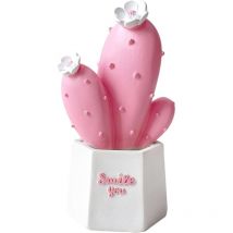 Moderne Statue Decoration Interieur, Resine Plantes Ornements Sculpture Abstraite, Moderne Accessoires Décoration Statuette, Cadeaux Noël, Cactus