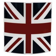 Moderne Unionjack-Flaggenapplikation 26 x 26 cm