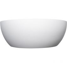 QAZQA Moderne Wandleuchte Weiß – E14, 9,5 cm hoch, 24,5 cm lang, dimmbar, für Wohnzimmer & Flur