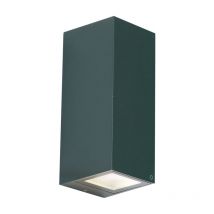 Moderne Wandleuchte Dunkelgrün 2-flammig GU10 70mm IP54 - Baleno