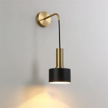 Moderne Wandleuchte Für Den Innenbereich, Minimalistische E27-metall-wandleuchte, Höhenverstellbare Nachttischlampe Für Wohnzimmer, Schlafzimmer Und 