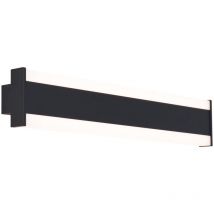 Moderne Wandleuchte Schwarz cct 60cm inkl. led IP54 - Vanya
