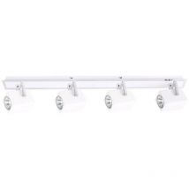 Mateo - Moderne Scheinwerfer Chrome 4 Light mit weißem Farbton, GU10 - Italux