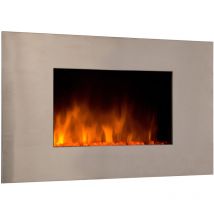 2000w elektrischer kamin mit fernbedienung Chemin'arte pure inox