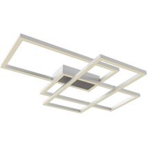 Line Plafoniera led Quadrata Integrata Bianca