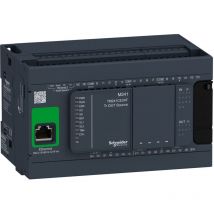 Modicon M241, contrôleur 24E/S pnp, ports Ethernet+2 série, 24VCC