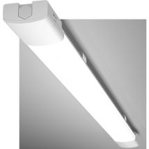 Anten - Modlicht Néon led 60CM Réglette led Connectée 18W 1980Lumen Blanc Froid 5000K Tube Néon, IP65 Imperméable Luminaire Plafonnier pour Atelier,