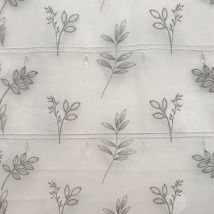 Modulable brodé lune Gris clair 0.73x0.90 m