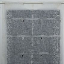 Modulable Brodé Vintage Style Anglais Ecru 45 cm
