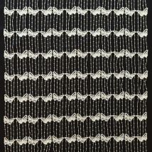 Modulable en macramé papillon Ecru 60x160 cm