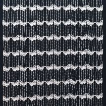 Modulable en macramé papillon Blanc 45x90 cm