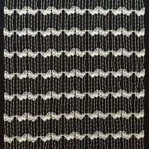 Modulable en macramé papillon Ecru 90x90 cm