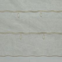 Modulable en étamine unie Crème 0.58x2.2 m