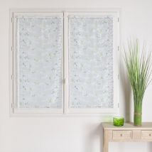 Modulable maille 100% polyester motif feuille Vert 90x120 cm