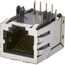 A00-108-220-450 Modular-Einbaubuchse, 1 Port, A00-108-220-450 Buchse, Einbau vertikal Pole: 8P - Edac