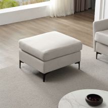 Beige Ottoman