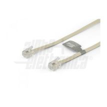 Modulares lineares kabel rj11 6p4c elfenbein 7m 94-782a