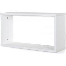 Mensola Glam Two Bianco – Spessore 1,6 cm – Arredo casa – Libreria da parete – Mensola per soggiorno, bagno, camera da letto