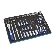 Promat - Module à outils LD45 71 pièces module 3/3 clé à douille 4-13mm 1/2 po. 10-32mm