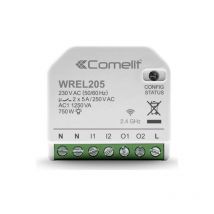 Comelit - Module smart home Wi-Fi pour la gestion de l'éclairage 2 sorties 5A WREL205