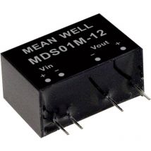 Mean Well - Module convertisseur cc/cc MDS01L-12 Nbr. de sorties: 1 x 84 mA 1 w 1 pc(s)