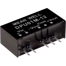 Module convertisseur cc/cc Mean Well DPU01L-12 Nbr. de sorties: 2 x 42 mA 1 w 1 pc(s) Q128972