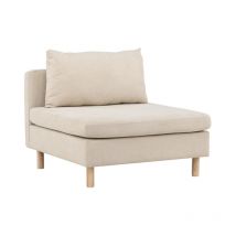 Paris Prix - Module de Canapé 'Zero' 102cm Beige