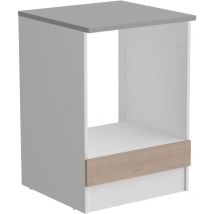Miroytengo - Module de cuisine Eko Robe Jackson et Matte White 60 cm
