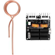 Lepmerk - Module de panneau de chauffage par induction zvs 1000 w, bobine de chauffage basse tension, pilote Flyback, chauffage avec tube en cuivre