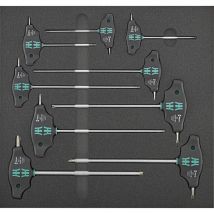Module d'outillage 2/3 Poignée en t Torx Wera
