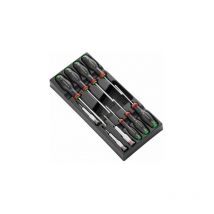 Facom - Jeu de tournevis Jeu de tournevis de précision et standard, 10 pièces ( Prix pour 1 )