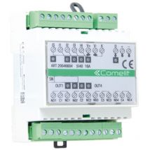 Comelit - Module Simplehome 5 entrées et 4 sorties 16A sur din 20046604