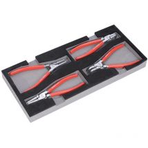 Sam Outillage - module mousse 4 pinces circlips 190J4MM