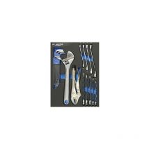 KING TONY - Module mousse + PP 20pcs clés-pinces-molette