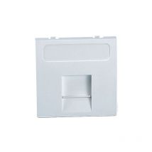 Mmconecta - Module plat 45x45 avec connecteur Keystone et Systimax étanche à la poussière 1