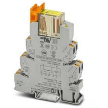 Phoenix Contact - plc-rpt- 24UC/2X21/FG Module relais 24 v/dc 2 inverseurs (rt) 1 pc(s)