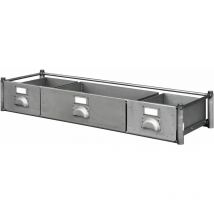 Techman - Modulo 3 cassetti (1 mezzo + 2 piccoli) - 1200 x 400 x h. 190 mm 14 kg Outifrance