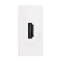 IluminaShop - Modulo Conexion HDMI Blanco Serie Modern
