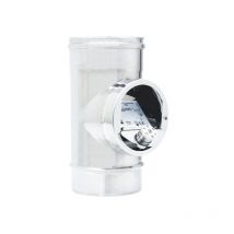 Modulo da 200mm aisi 304 con regolatore automatico di tiraggio