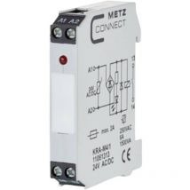 Modulo d'accoppiamento, 24, 24 v/ac, v/dc (max) 1 na Metz Connect 11061313 1 pz.